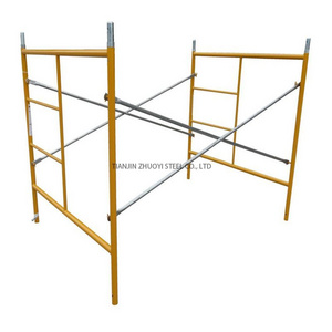 EASY Building Material Powder Coated Q235 Steel Mason H Frame Scaffolding For Construction