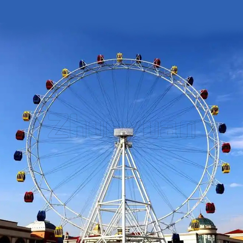 Factory Cheap Outdoor Attractive Amusement Ride Large Ferris Wheel Commercial Theme Park Rides For Sale