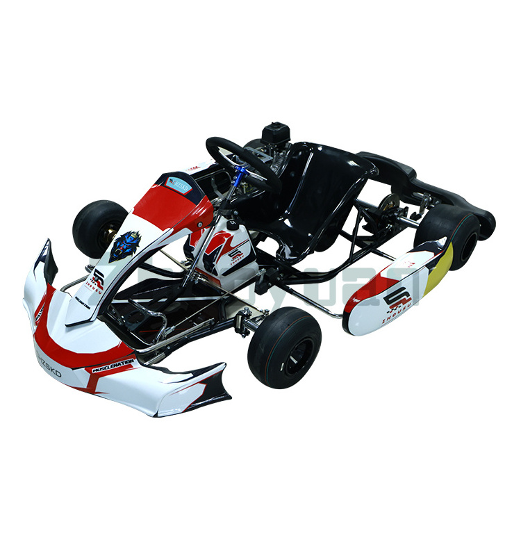 Wholesale high speed amusement games outdoor go kart 200cc gasoline adults racing kart for sale