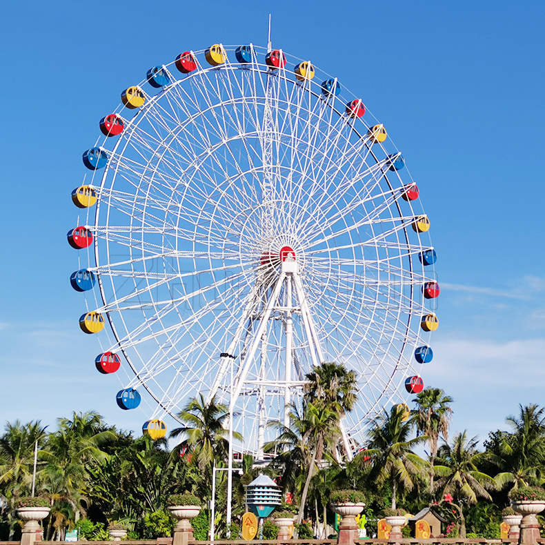 Factory Cheap Outdoor Attractive Amusement Ride Large Ferris Wheel Commercial Theme Park Rides For Sale