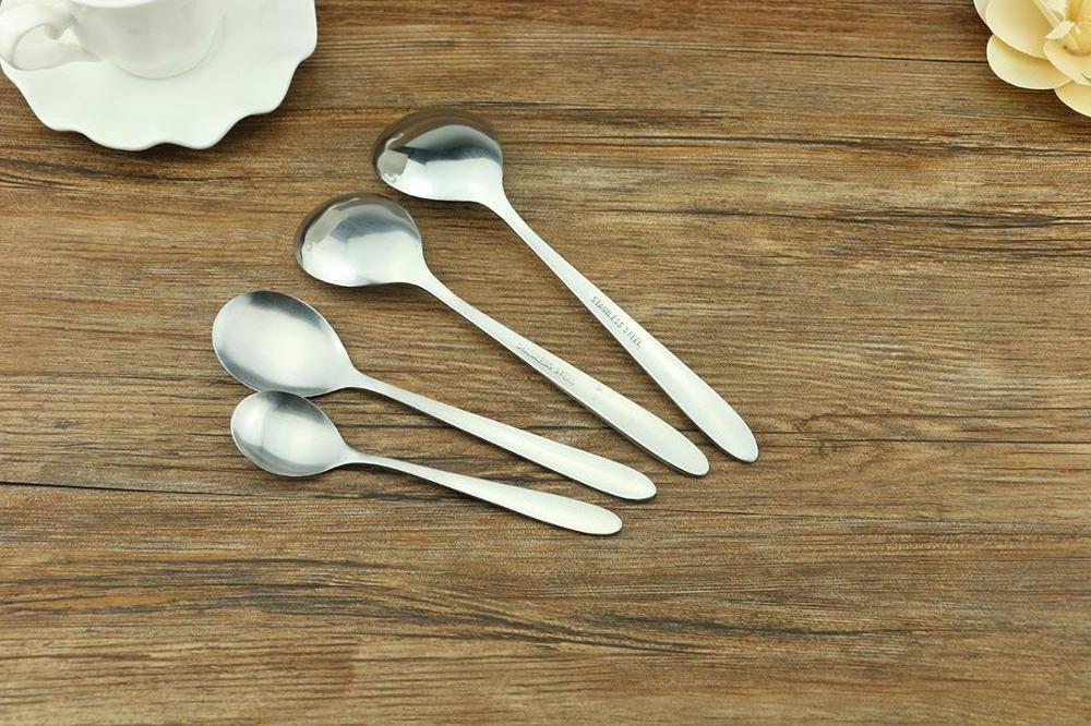 Top Selling Soup Spoon Stainless Steel Silver Spoon