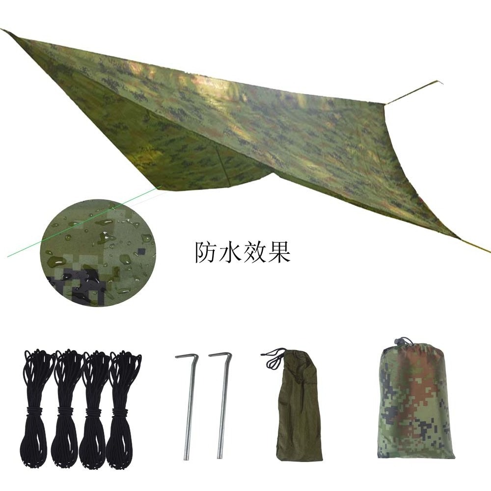 Factory Direct Sales Camping Tent with Easy Setup High Quality Wholesale Outdoor Camping Parachute Cloth Anti-mosquito Hammock