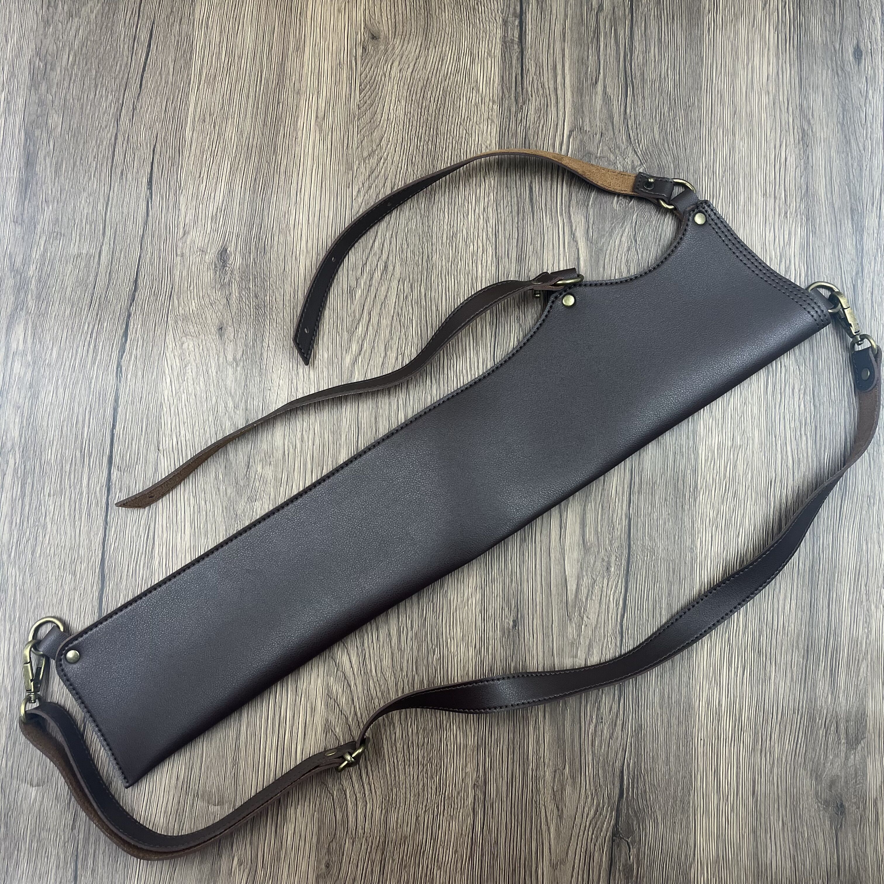 Portable Leather Quiver Bow And Arrow Toy Accessory Quiver Bag Hunting Archery Shooting Arrow Case