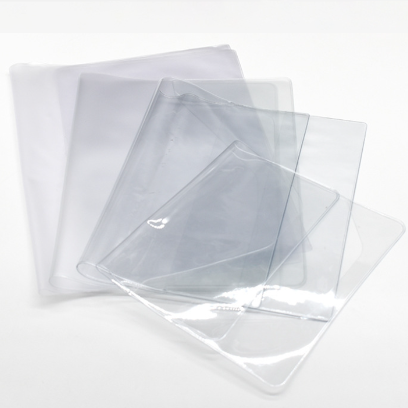 YY Stocked Clear PVC Binding Covers Durable Clear Report Covers Waterproof Front View Protector for School Office