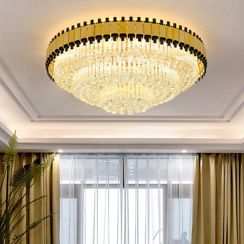 Factory New Design Home  Luxury Ceiling Light Crystal Ceiling Lamp for living room/bedroom indoor decoration