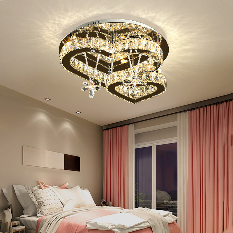 Best Sellers Led Crystal Ceiling Lights Modern Simple Design Ceiling Lamp Lights For Living Room dining room Bedroom