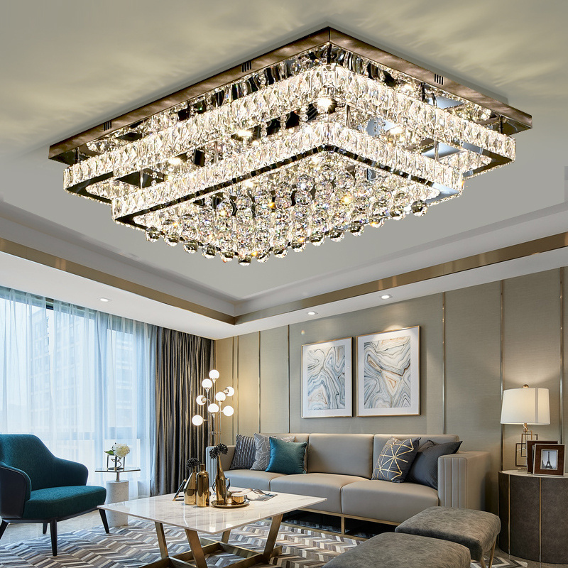 Indoor Hot Sale Elegant Wholesale Luxury Modern Home Hotel Bedroom Decoration Led Crystal Ceiling Light