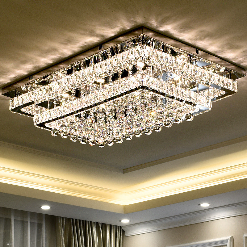 Indoor Hot Sale Elegant Wholesale Luxury Modern Home Hotel Bedroom Decoration Led Crystal Ceiling Light