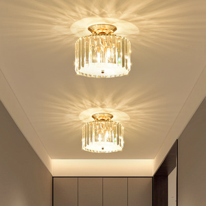 Modern  aisle light European corridor porch balcony creative entrance light  crystal small ceiling lamp&pendant lights