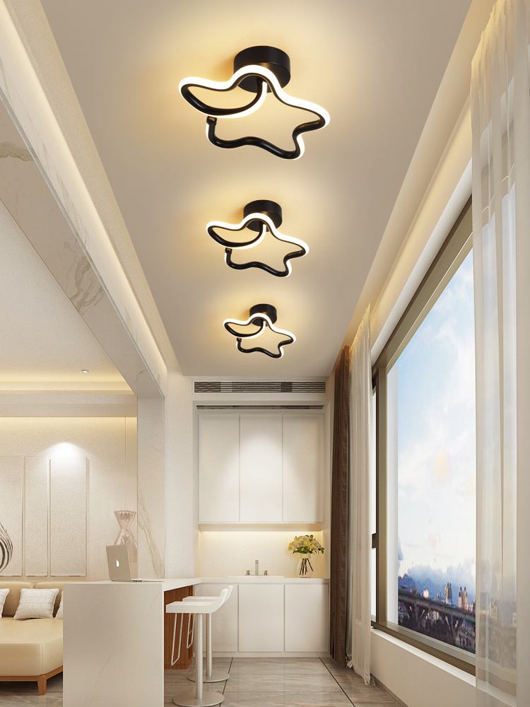 Wholesale Modern Home Hallway Flush Mount Interior Fixture Led Round Hallway Ceiling Light Fixtures Ceiling