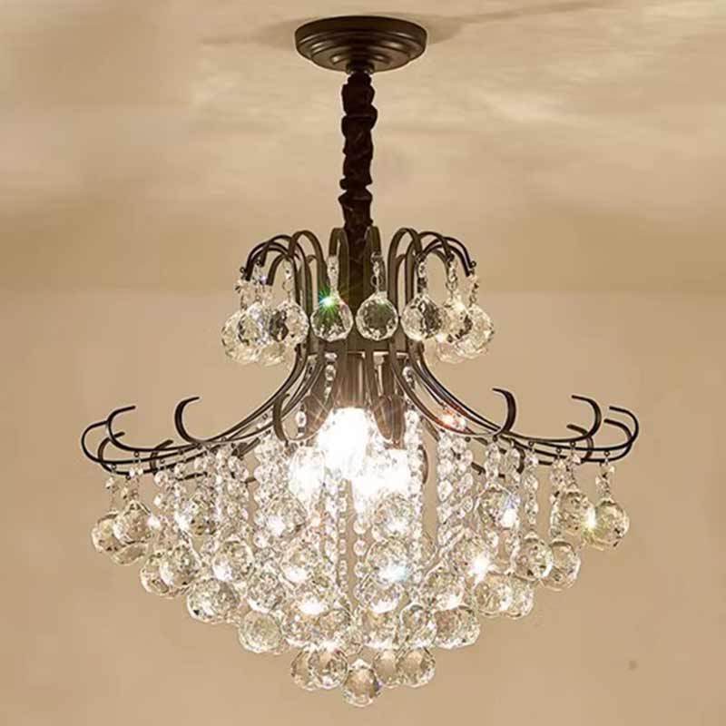 European style entrance lamp entry lamp Dining room chandelier Living room bedroom crystal chandelier