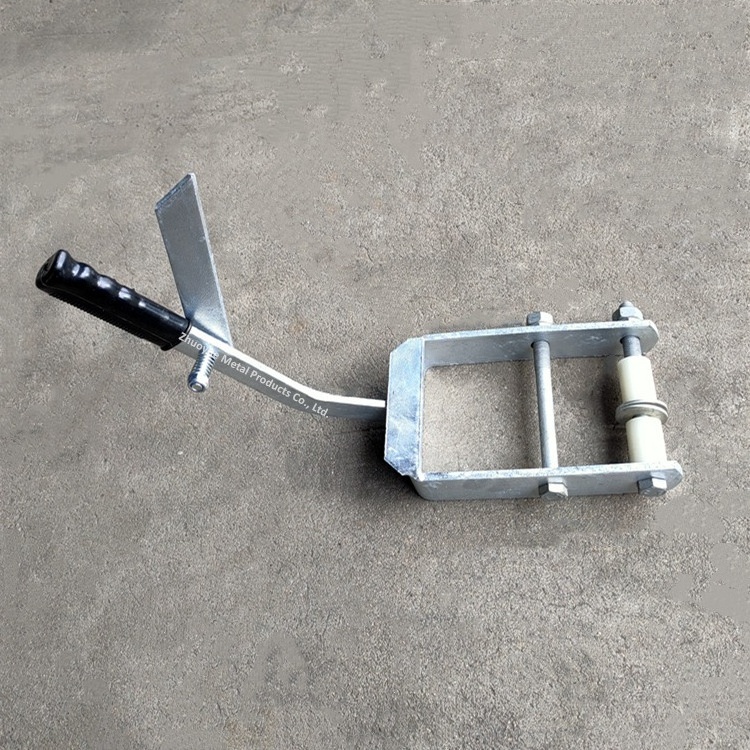 Galvanized Custom Mechanical Override Coupling Hand Brake Adapter Plate for Trailer