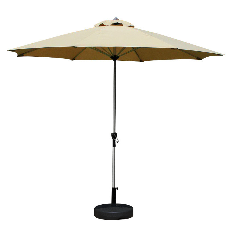 Outdoor sunshade sun beach outdoor advertising stall courtyard pillar umbrella