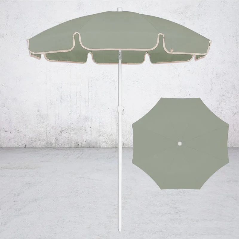 Hot selling vintage outdoor sunshade umbrellas, lightweight and easy to carry beach umbrellas in summer