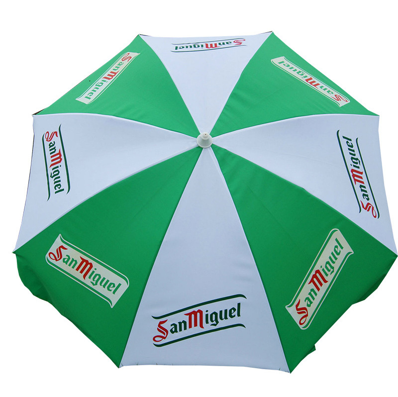 Hot sale custom logo printing sunshade advertising outdoor beach small umbrella