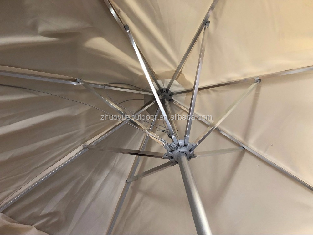 High quality 3m aluminum garden umbrella