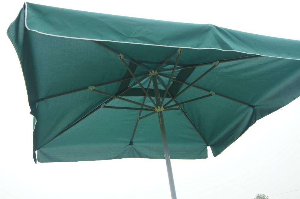 Waterproof square standing outdoor garden patio beach parasol umbrella