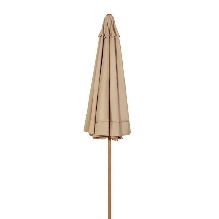 2.0M size wood pole beach umbrella parasol