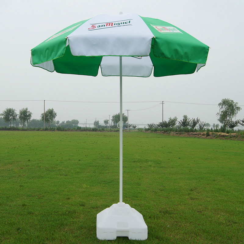 Hot sale custom logo printing sunshade advertising outdoor beach small umbrella