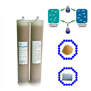 Ultra Pure Water Filter Resin Cartridge For Ultrapure Water Purification System