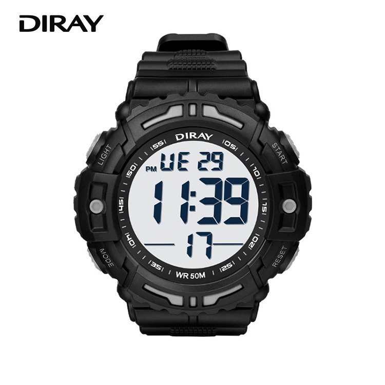 DIRAY New Trend Cheap waterproof Digital Lighter Wrist Sport Kids Watches For Kids In Low Prices