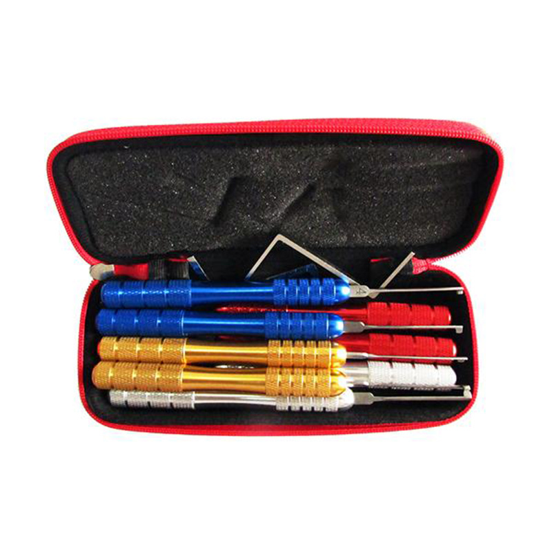 Locksmith Kit HUK 8+2 pcs Colorful  Dimple Kaba Lock Picks Locksmith Pick Tools for Kaba Locks Locksmith Tools Set