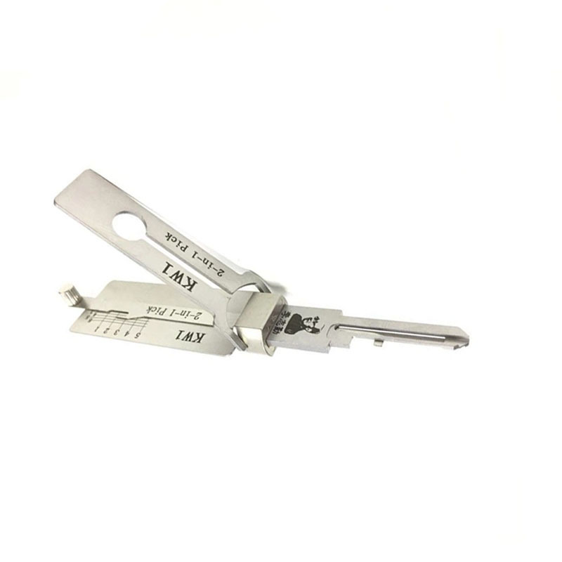 New Arrival Original Lishi KW1 KW5 SC1 SC4 4 pcs/Set  2 in 1 Pick and Decoder China Lishi Ganzua Locksmith Tools for Sale