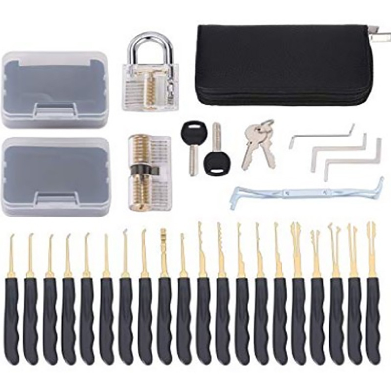 Wholesale 24Pcs Locksmith Supplies Tools 24 Piece Pcs Unlocking Set Lock Pick