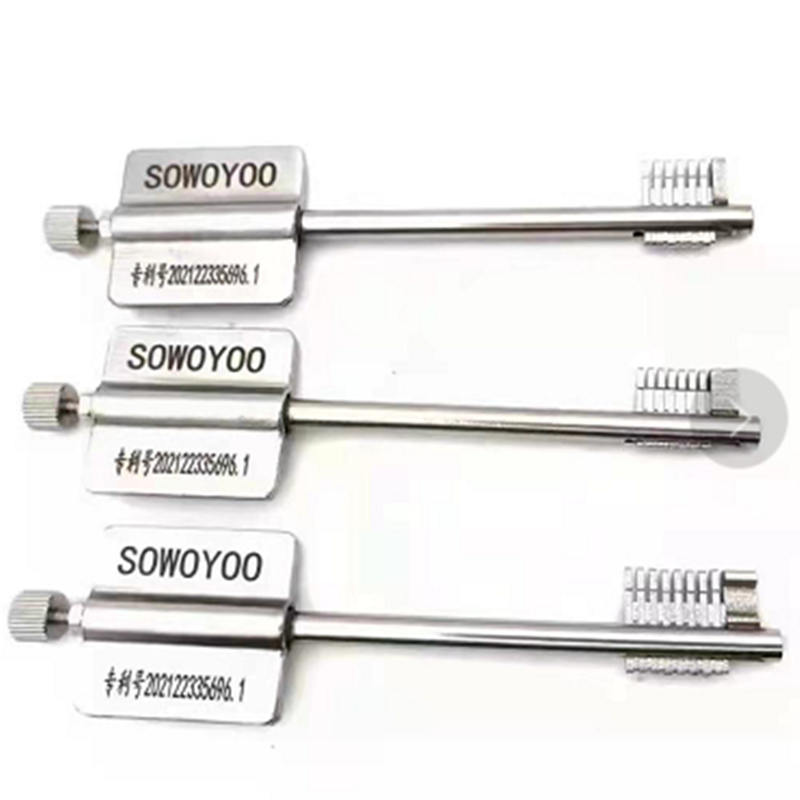 SOWOYOO 3 PCS Variety Flagpole Key Locksmith Tools Lock Opener Lock Pick