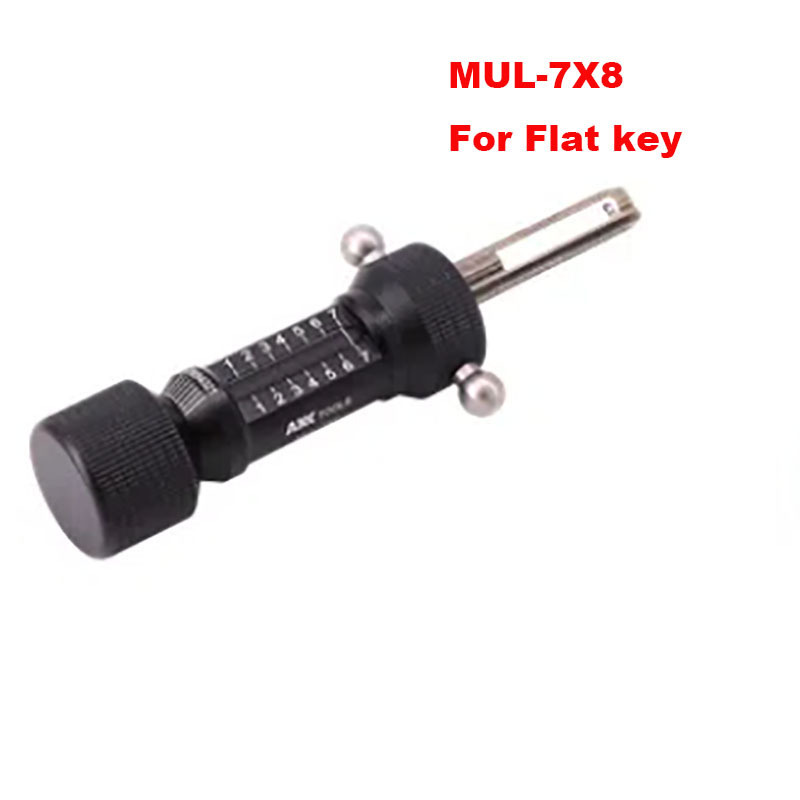 Mul 7x7 Unlocking Key Multi 7Pins Flat Picking Set Locksmith Tool Lock Pick For Flat Key Locks