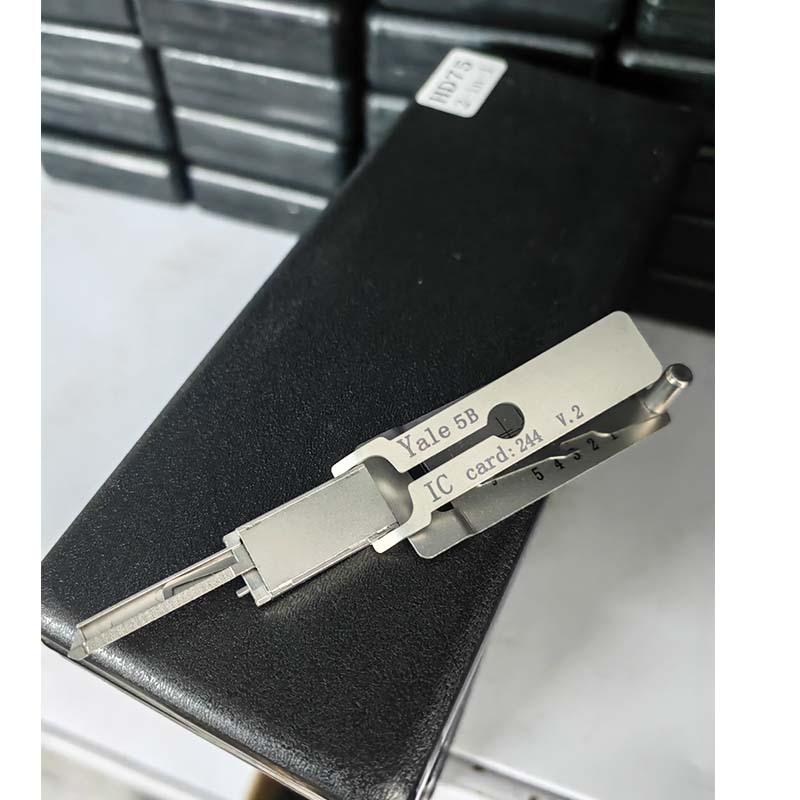 2023 New LISHI Style For Y ale 5B  V.2 RV5   For Yale- 5 B  Pin Yale5B Update Version Second Generation Civil Lock Pick Set Lock