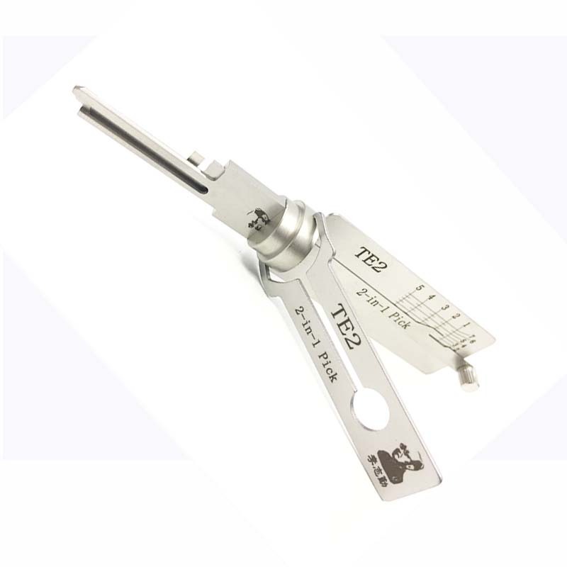 New Arrival LISHI TE2  TE 2 for SES for T-esa House Key Opener Lock Pick Set Opening Tool Kit Locksmith Tools