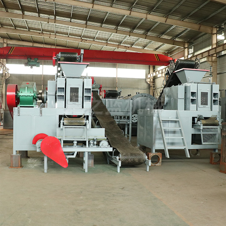 Factory price charcoal/ iron/mineral/silicon/magnesium powder charcoal Briquette production line charcoal ball press machine