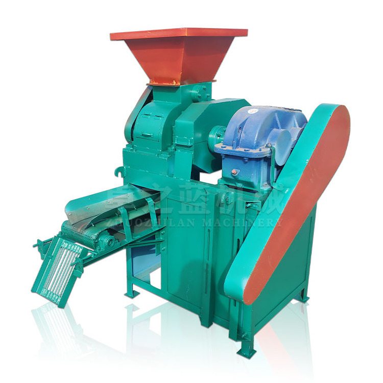 Energy efficient sawdust briquetting olive husk small ball press fly ash charcoal metal dry powder briquette machine