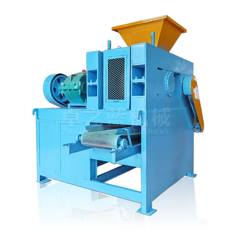 Energy efficient sawdust briquetting olive husk small ball press fly ash charcoal metal dry powder briquette machine