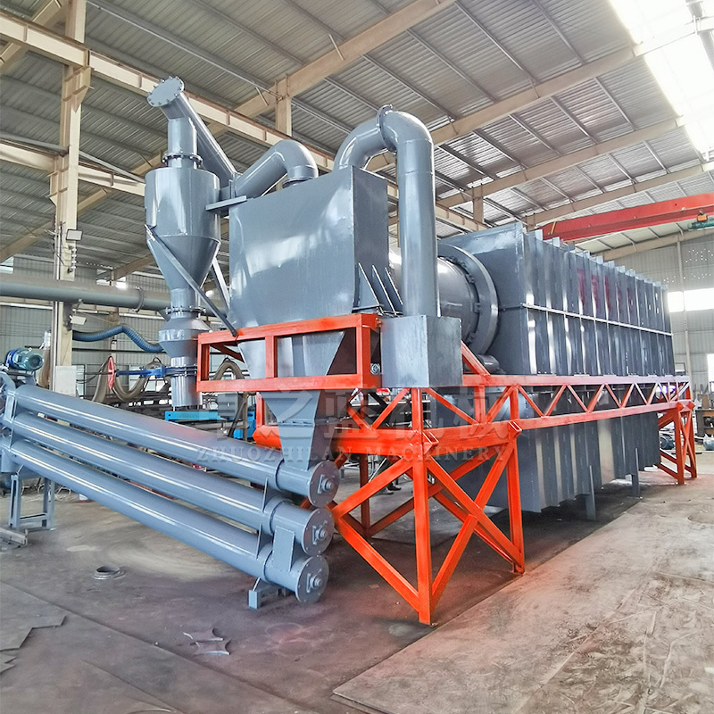 High charcoal yields forest wood and crops pyrolysis machine Biochar production continuous carbonization furnace/Stove/oven/kiln