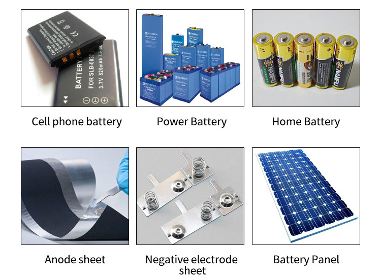 Factory price lithium ion cell battery recycling plant machine price