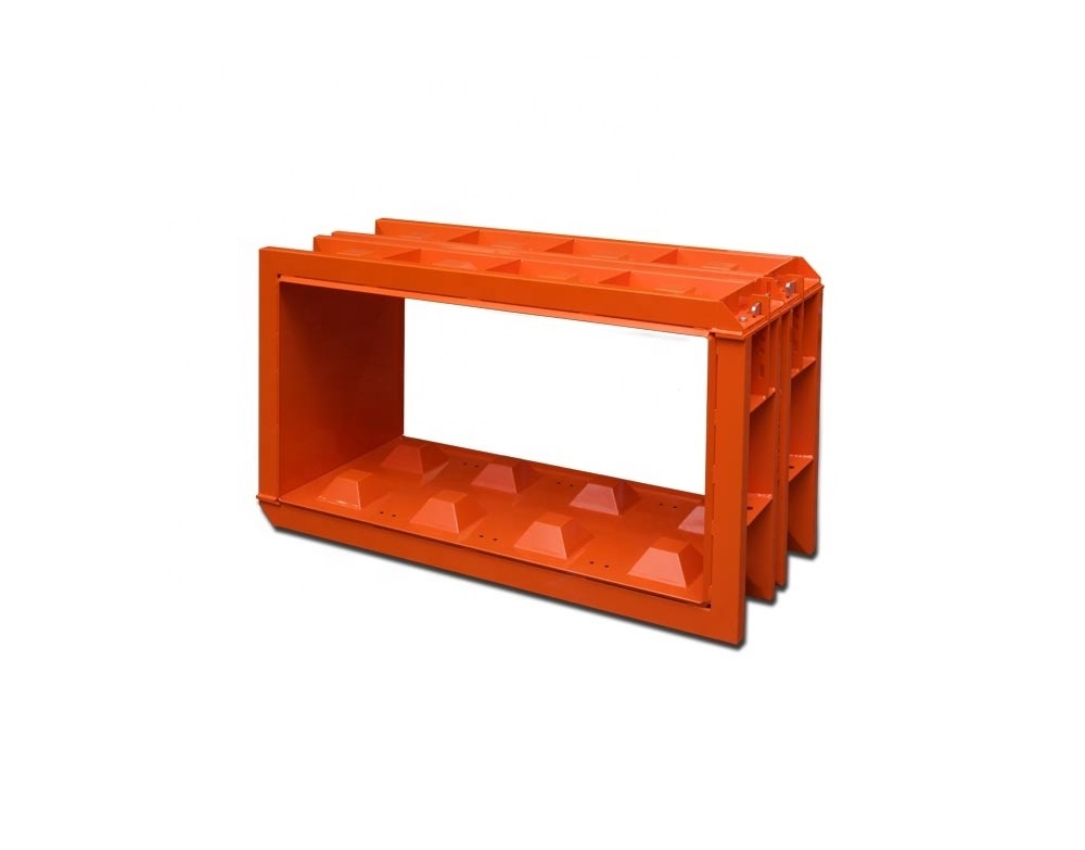 steel Lego type concrete block mold