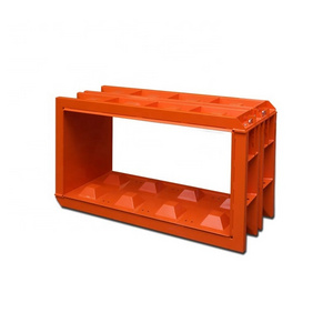 steel Lego type concrete block mold