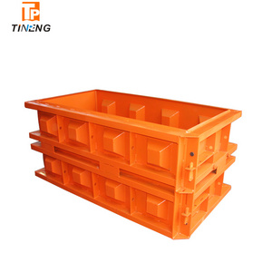 customized steel Lego type concrete block molds for precasting concrete block