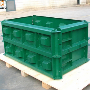 Chinese supplier all sizes interlocking concrete block molds for precast concrete block