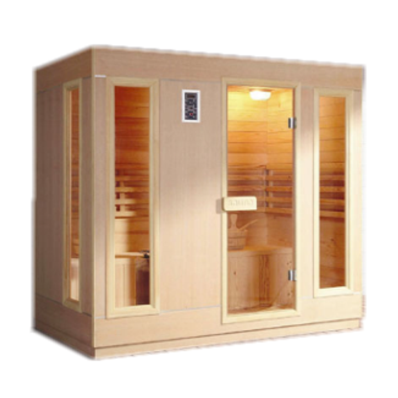 2021 new Finnish saunas with Harvia sauna heater Traditional Style Indoor Wooden Infrared dry steam sauna room portable outdoor