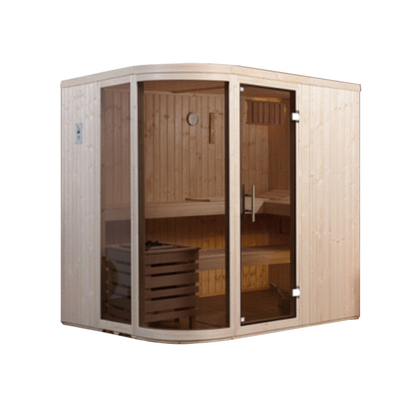 2 person wooden finnish sauna 2 person traditional indoor sauna 	2020best quality sauna bed detox infrared spa capsule float spa