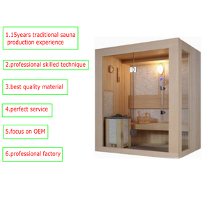 2021 new Finnish saunas with Harvia sauna heater Traditional Style Indoor Wooden Infrared dry steam sauna room portable outdoor