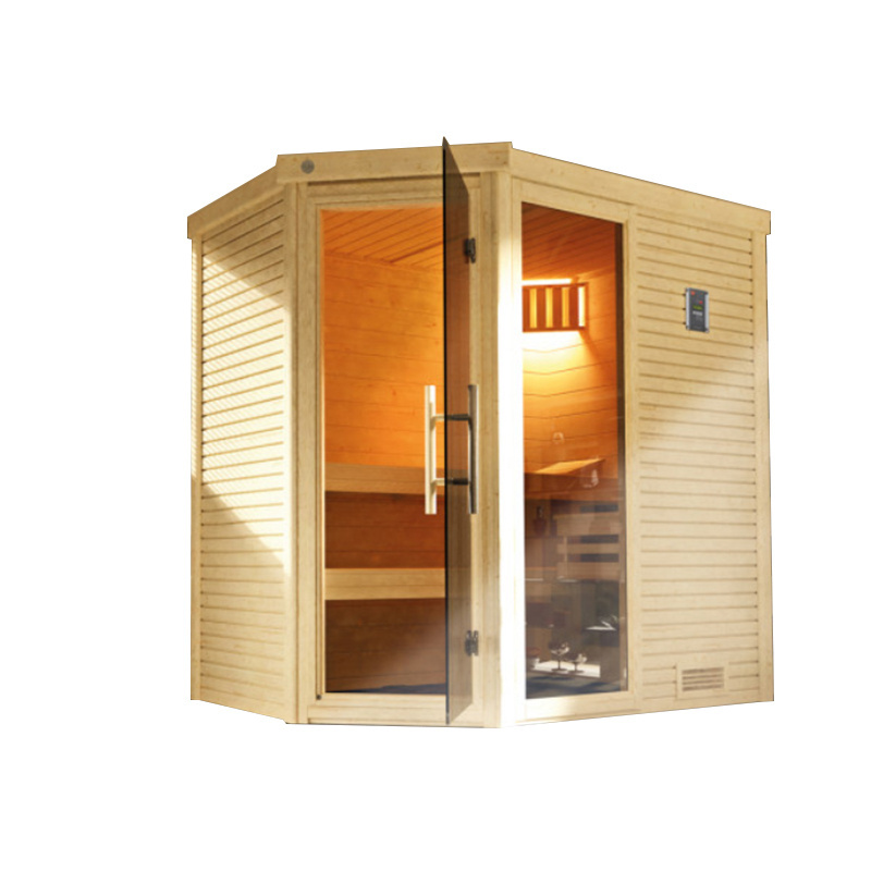 2 person wooden finnish sauna 2 person traditional indoor sauna 	2020best quality sauna bed detox infrared spa capsule float spa