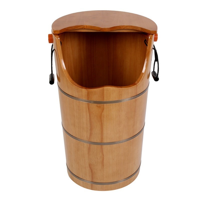 new red cedar Wooden Foot Spa Tub barrel steaming Wooden Bath Bucket Fumigation Foot Spa sauna Bucket  physical therapy machine