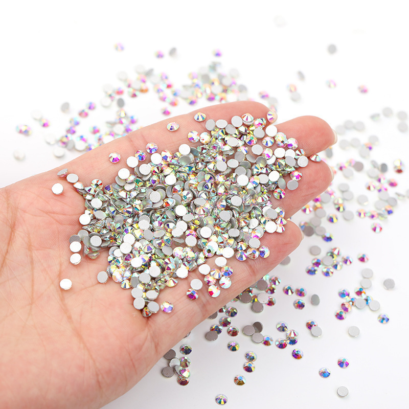 High Quality Glue On Rhinestones For Clothing Crystal Flat Back Glass Rhinestones SS20