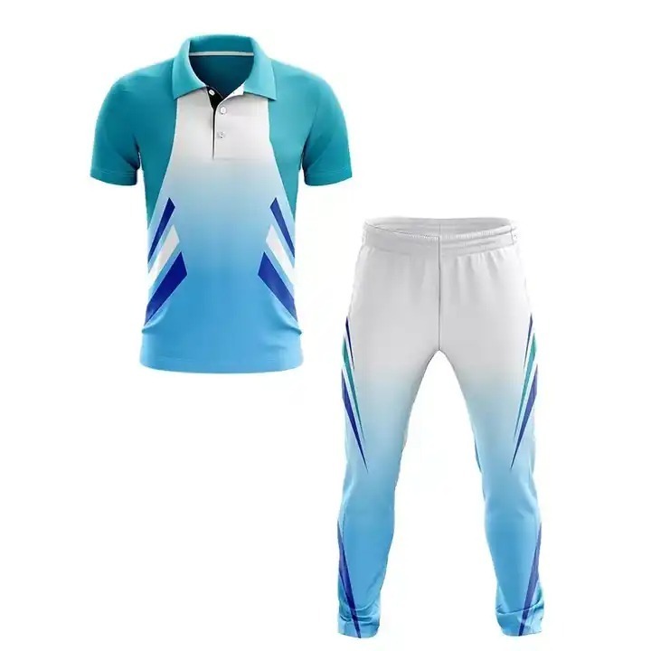 Latest New Design Cricket Jersey  With Custom Logo And Design Australian Cricket Team Shirt And Trouser