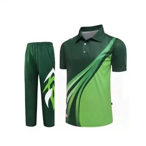 Latest New Design Cricket Jersey  With Custom Logo And Design Australian Cricket Team Shirt And Trouser