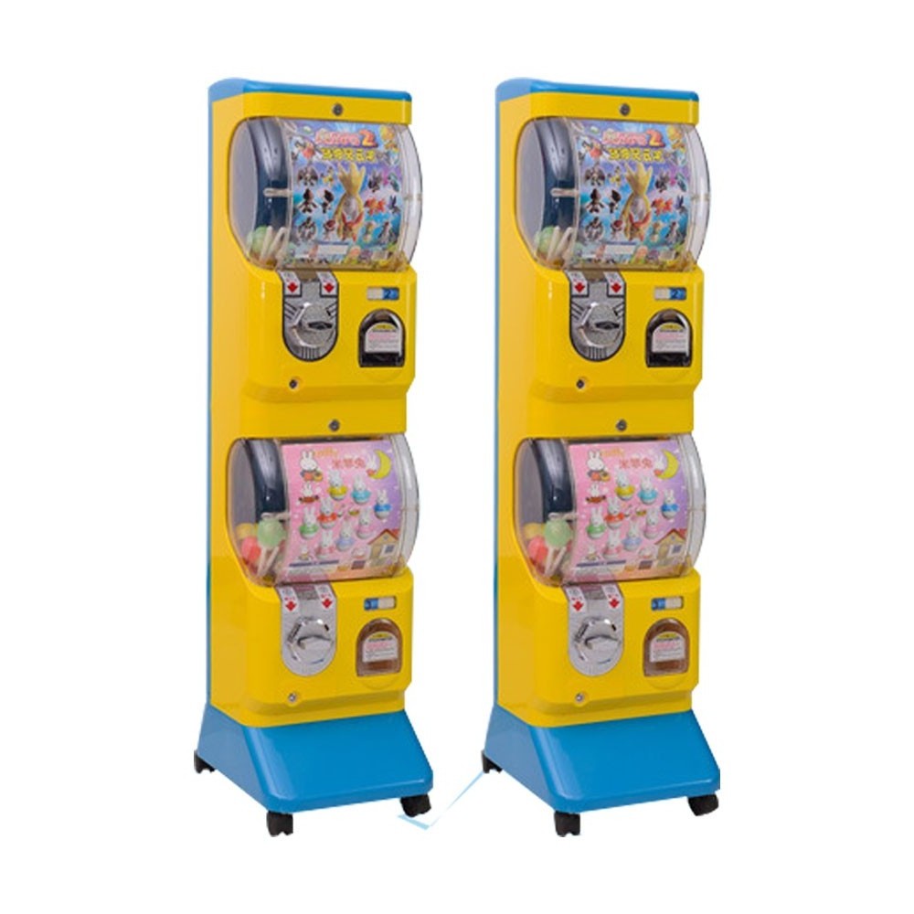 Wholesale Zhutong capsule toy rubber bouncy ball gashapon tennis ball vending machine